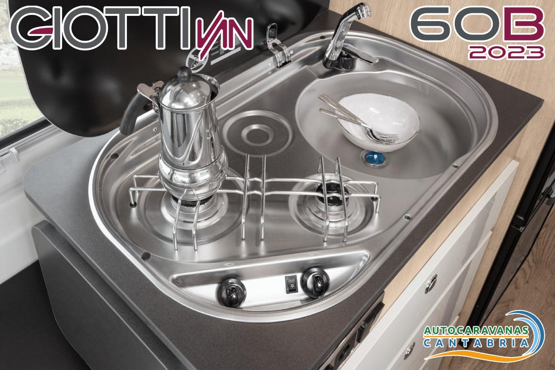 GiottiVan 60B 2023 cocina
