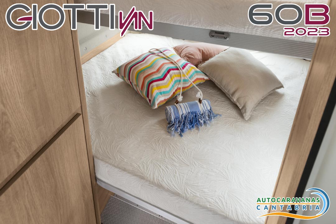 GiottiVan 60B 2023 cama inferior