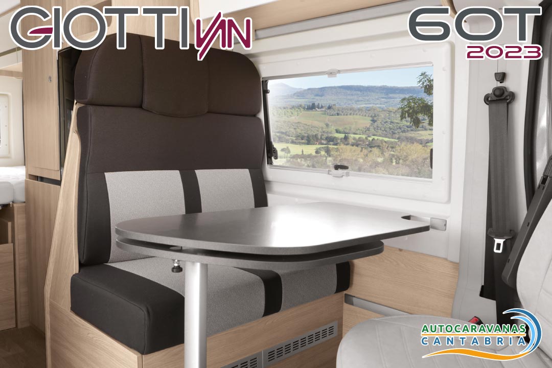 GiottiVan 60T 2023 mesa Autocaravanas Cantabria